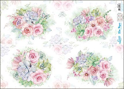 Papel Decoupage Litoarte->SLIM PAPER SPL1 - Med 47,3x33,8cm->Papel Decoupage  SLIM PAPER SPL1 065 - MED. 47,3X33,8