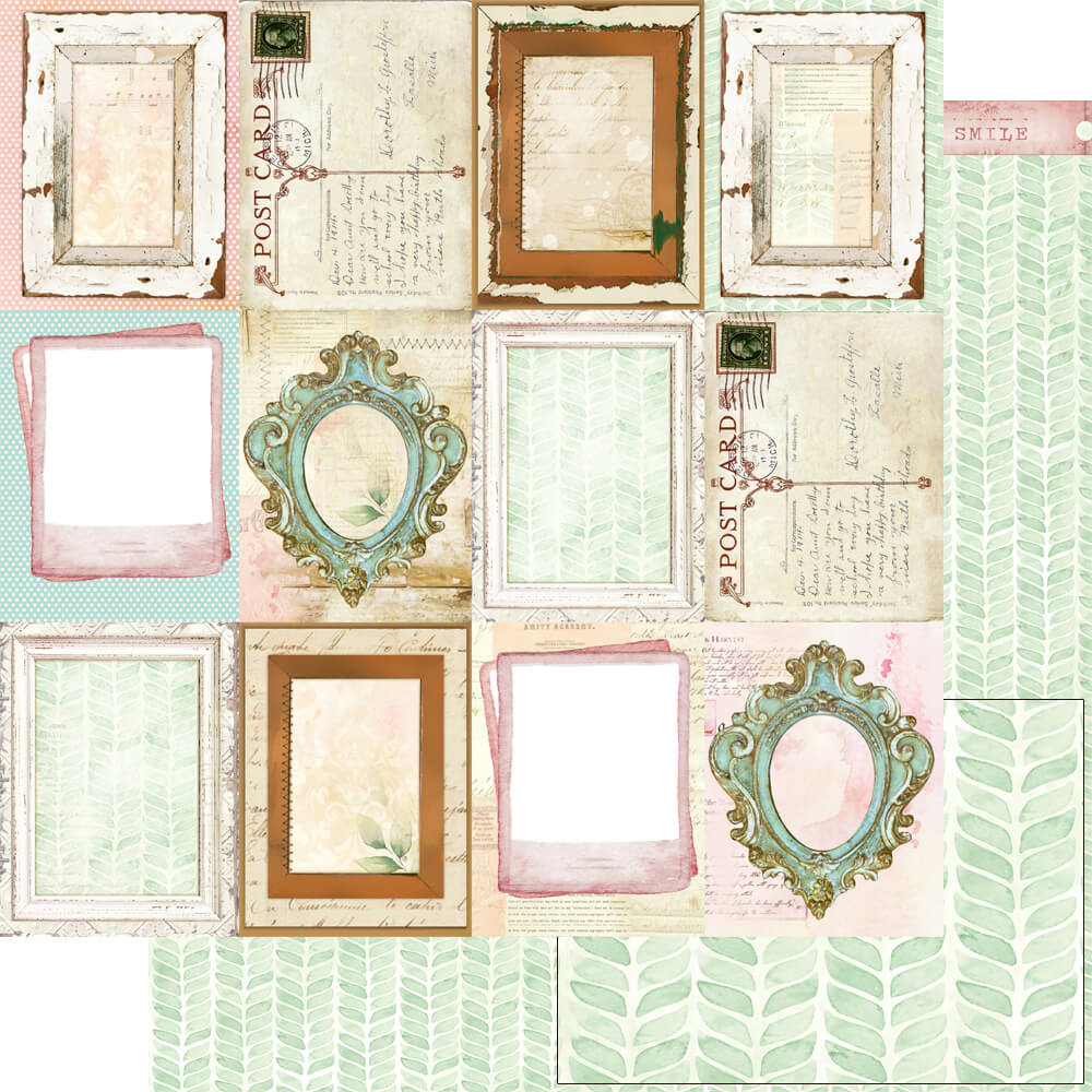 Papel Scrapbook Litoarte->SD->Papel Scrapbook Litoarte 30,5x30,5 - SD1093