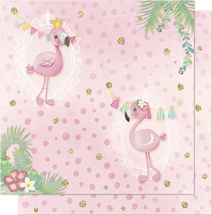 Papel Scrapbook Litocart 30,5x30,5 LSC-161 Xadrez Rosa - Cartões e